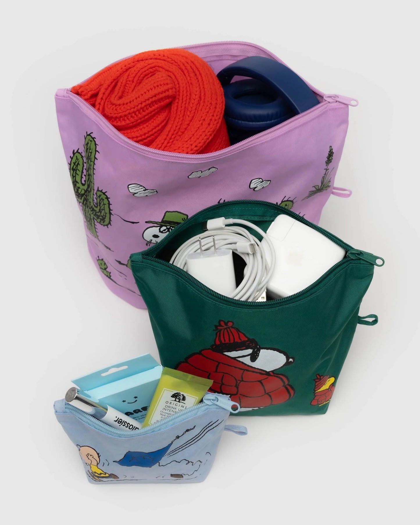 Go Pouch Set - Hello Kitty and Friends Florals