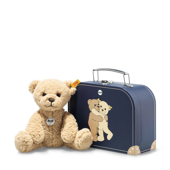 Ben Teddy Bear in Suitcase Plush Stuffed Toy, 8 Inches (20cm)