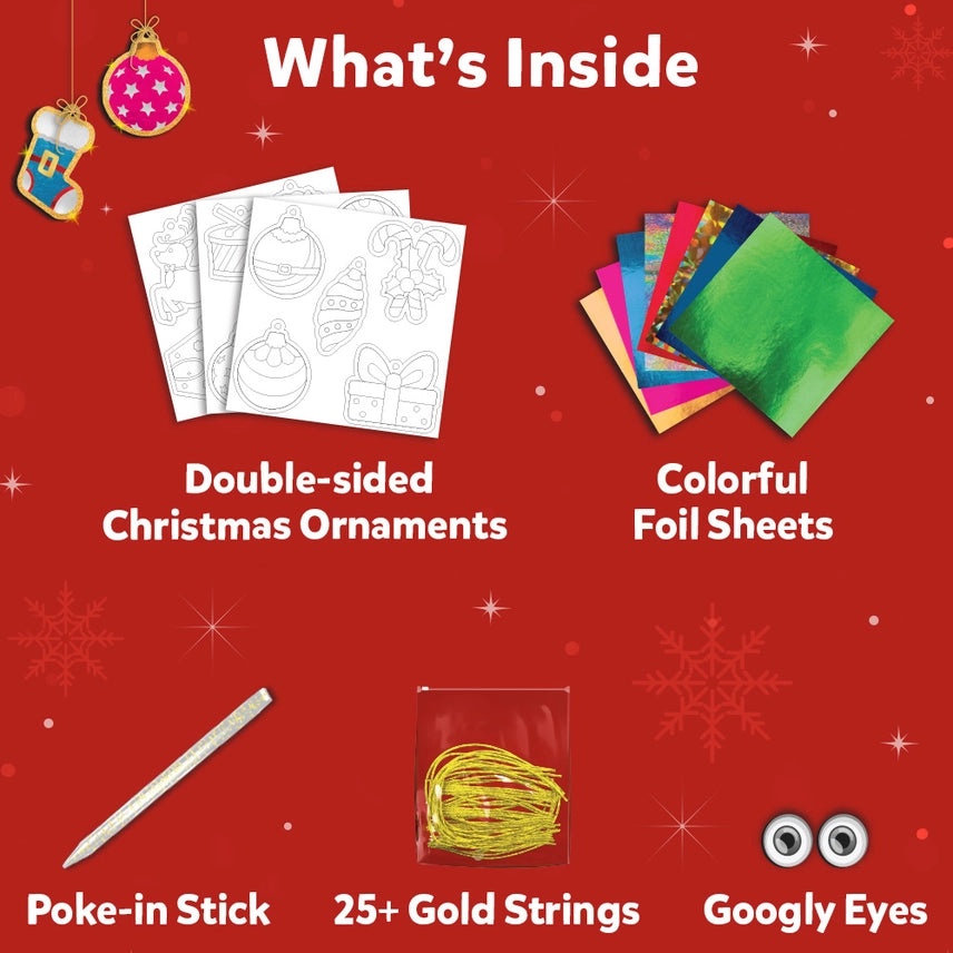 Foil Fun - Christmas Ornaments Holiday