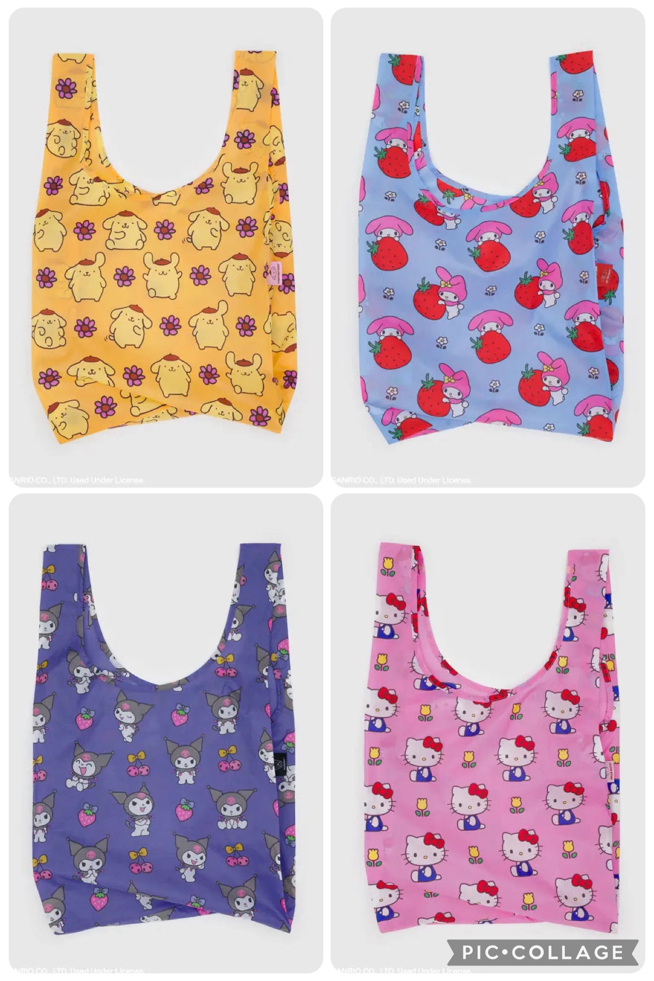 Sanrio Standard Baggu Bag