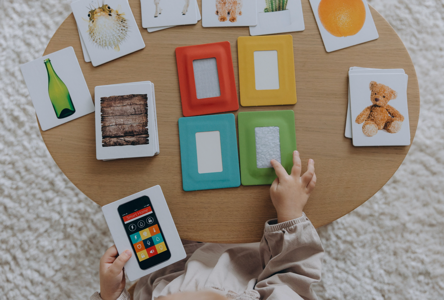 Tactile Flash Cards