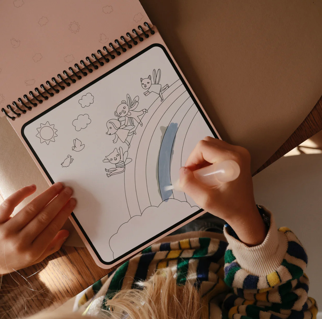 Fairies Reusable Water Color Pad