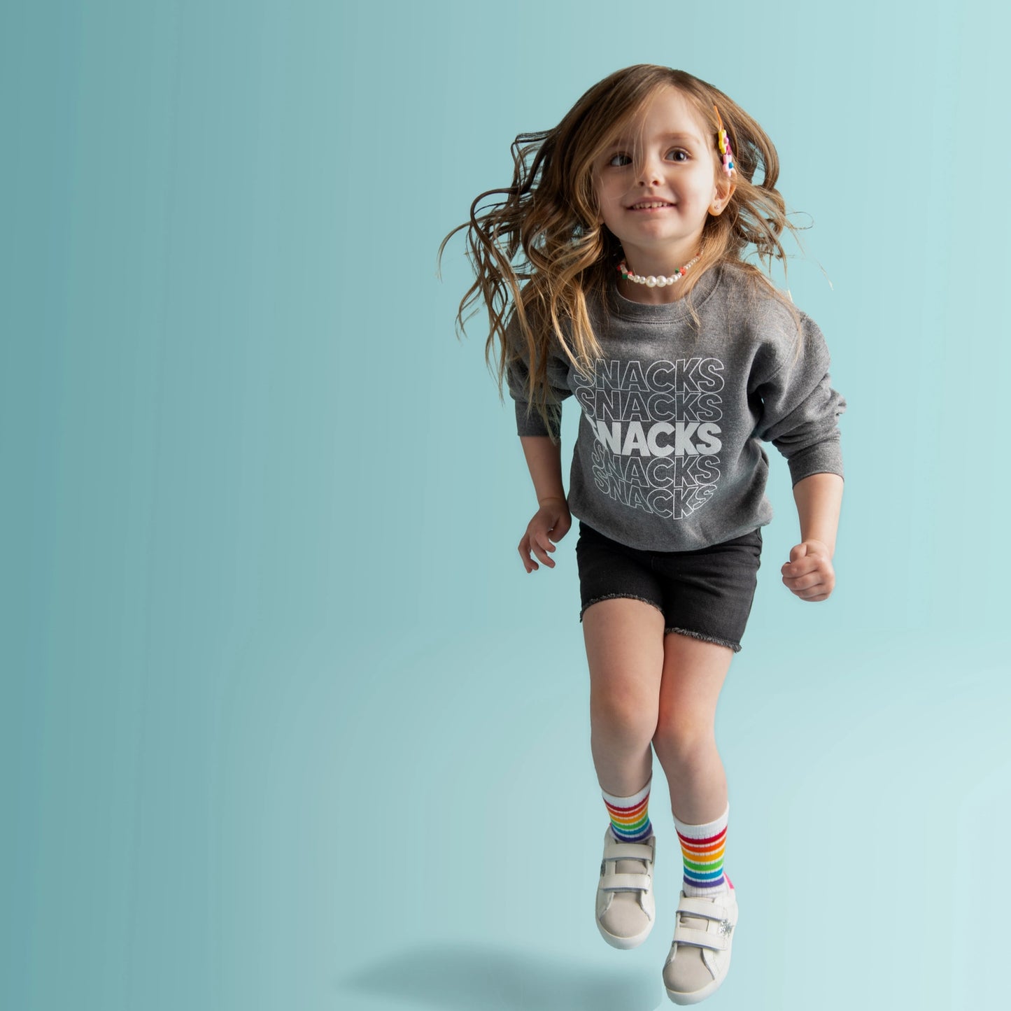 Snacks Kids Sweatshirt