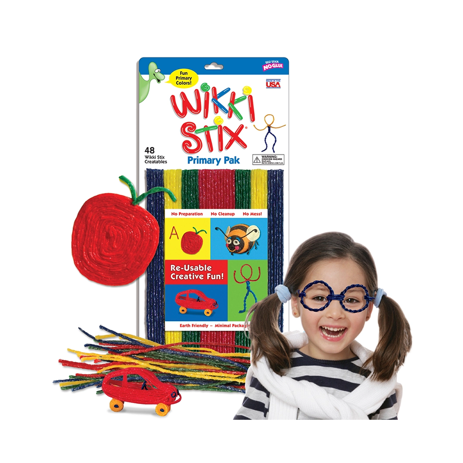 Wikki Stix Primary Pak