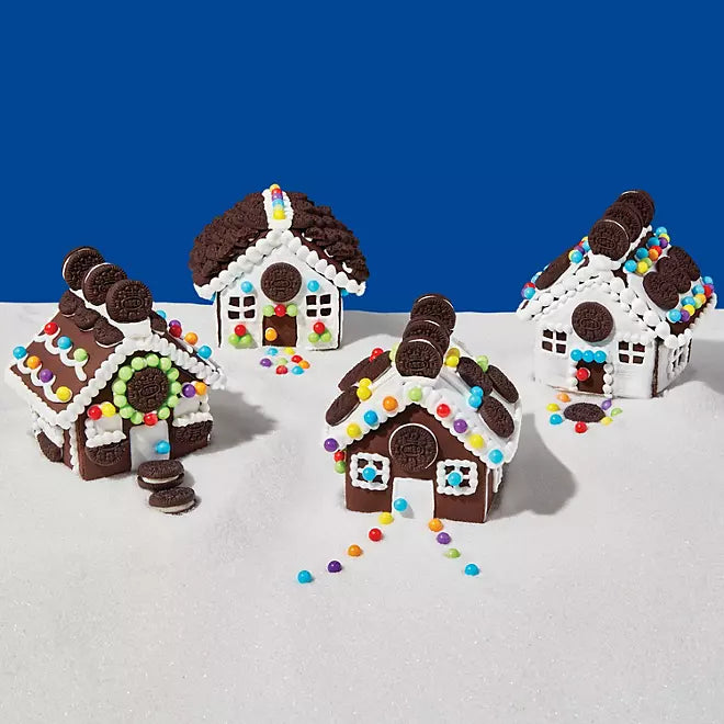 Oreo 4pc Mini Village House Cookie Kit
