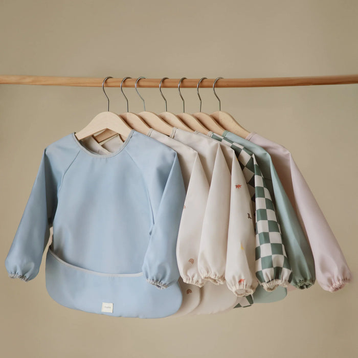 Long Sleeve Bib -  Retro Stripes