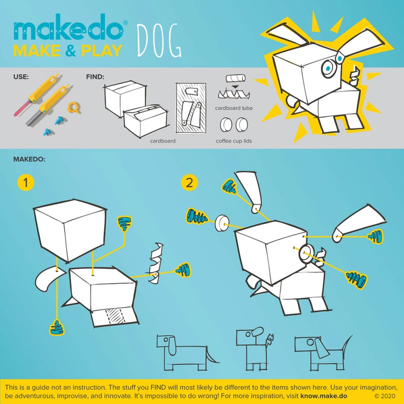Create - Makedo Cardboard Construction Kit
