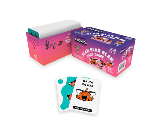 Phonics Blah Blah Blah Card Game,