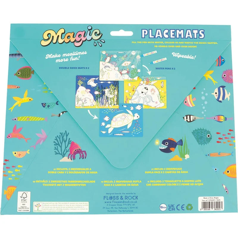 Magic Placemats: Sea