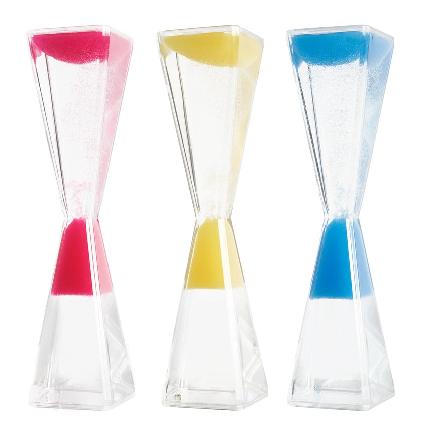 Sensory Liquid Anti-Gravity Timers Pack of 3