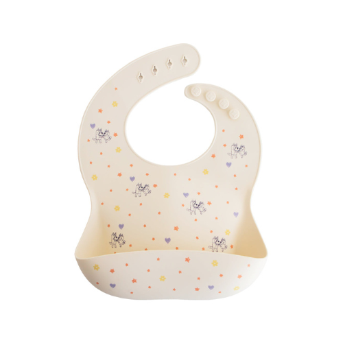 Bluey x Mushie Silicone Baby Bib