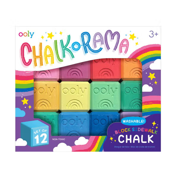 Ooly Chalk-O-Rama Sidewalk Chalk