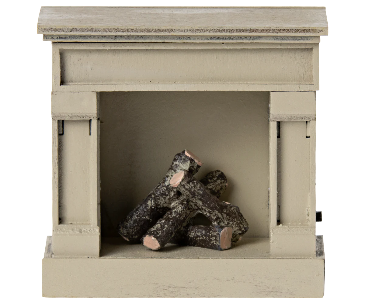 Fireplace, Vintage Off-white - Mouse