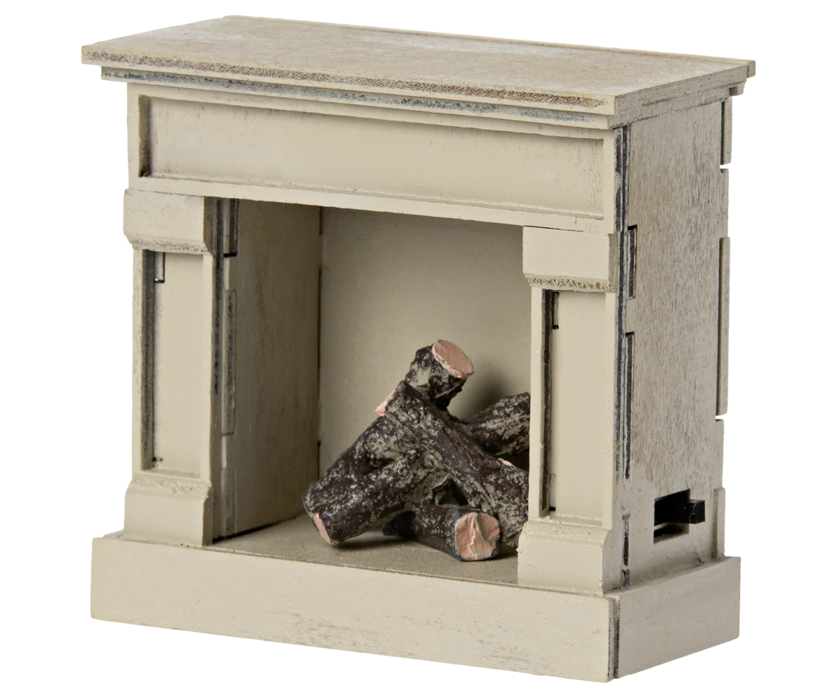 Fireplace, Vintage Off-white - Mouse