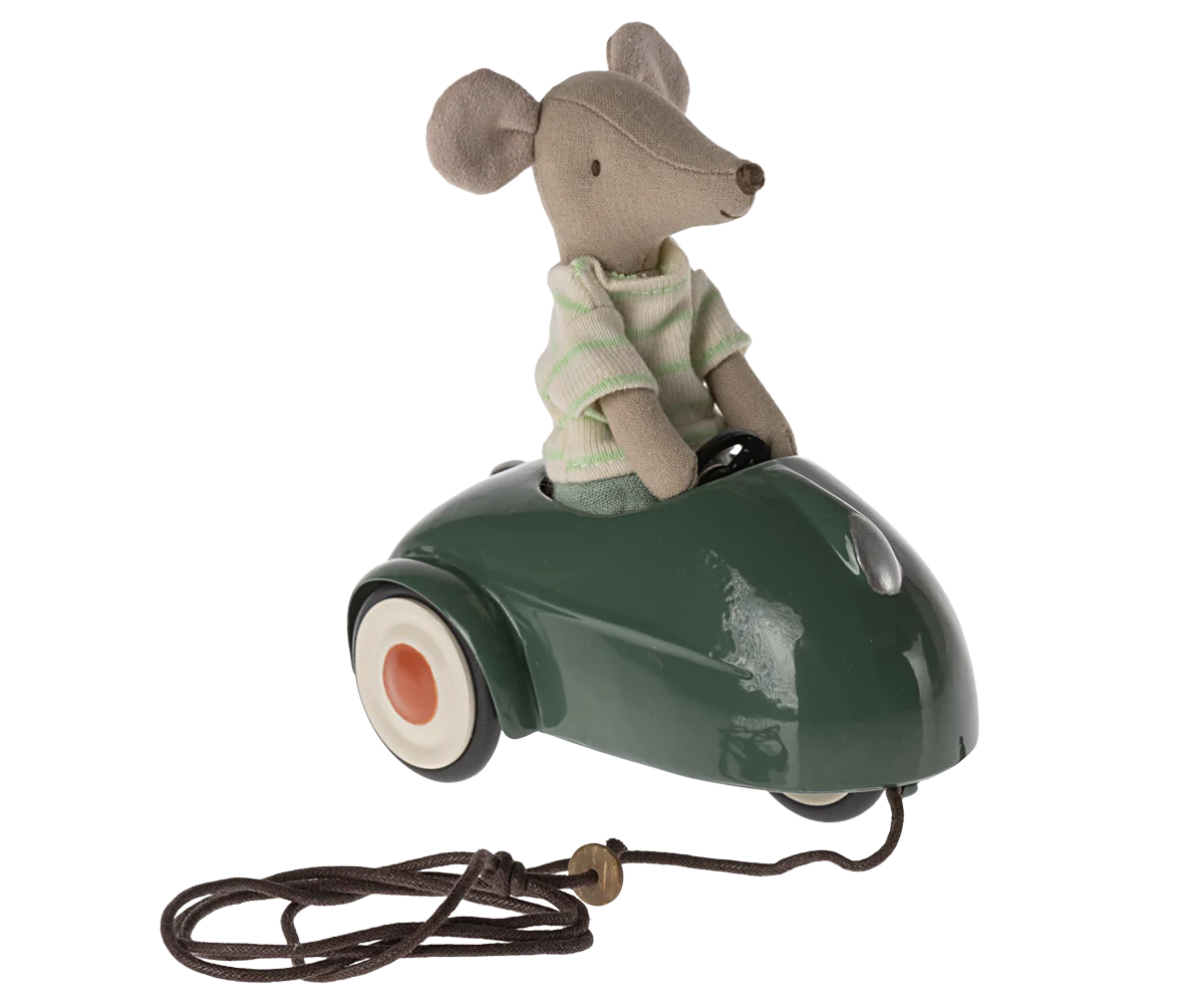 Car, Mouse - Dark Green