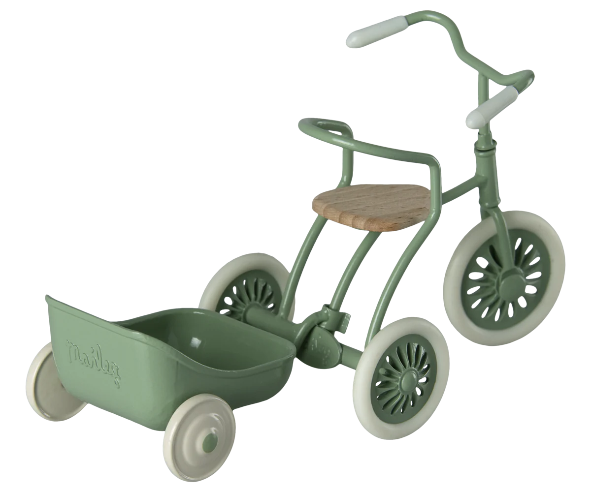 Tricycle Hanger, Mouse - Green