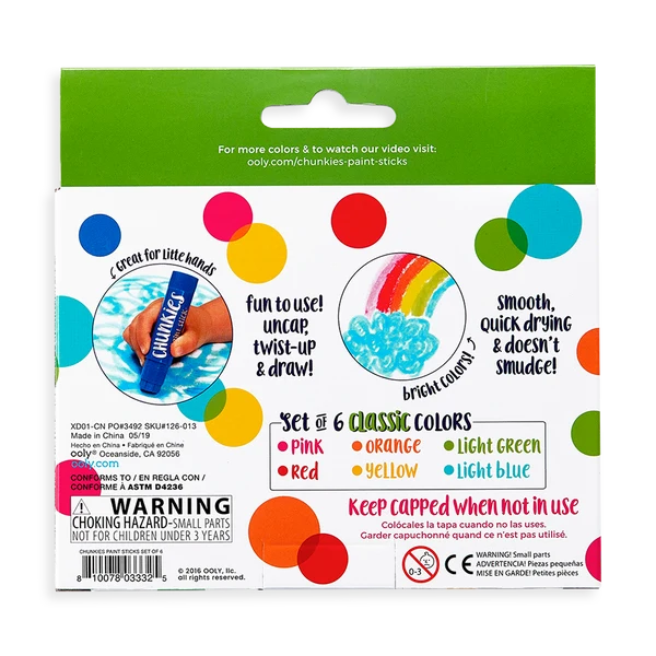 Chunkies Paint Sticks: Classic
