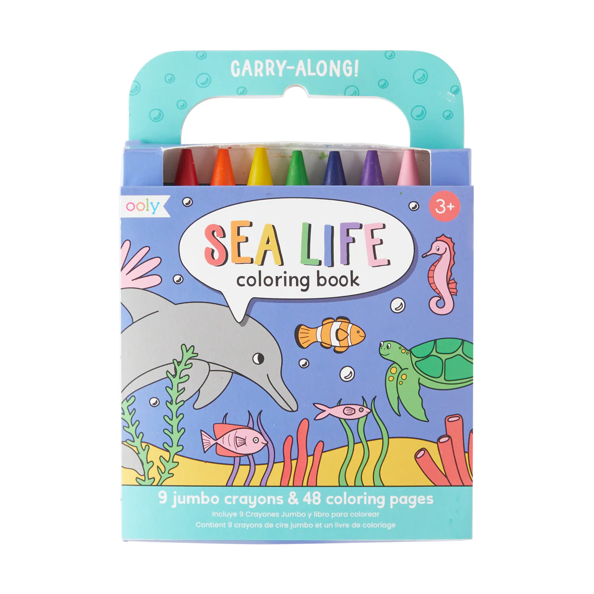 Ooly Sea Life Coloring Book