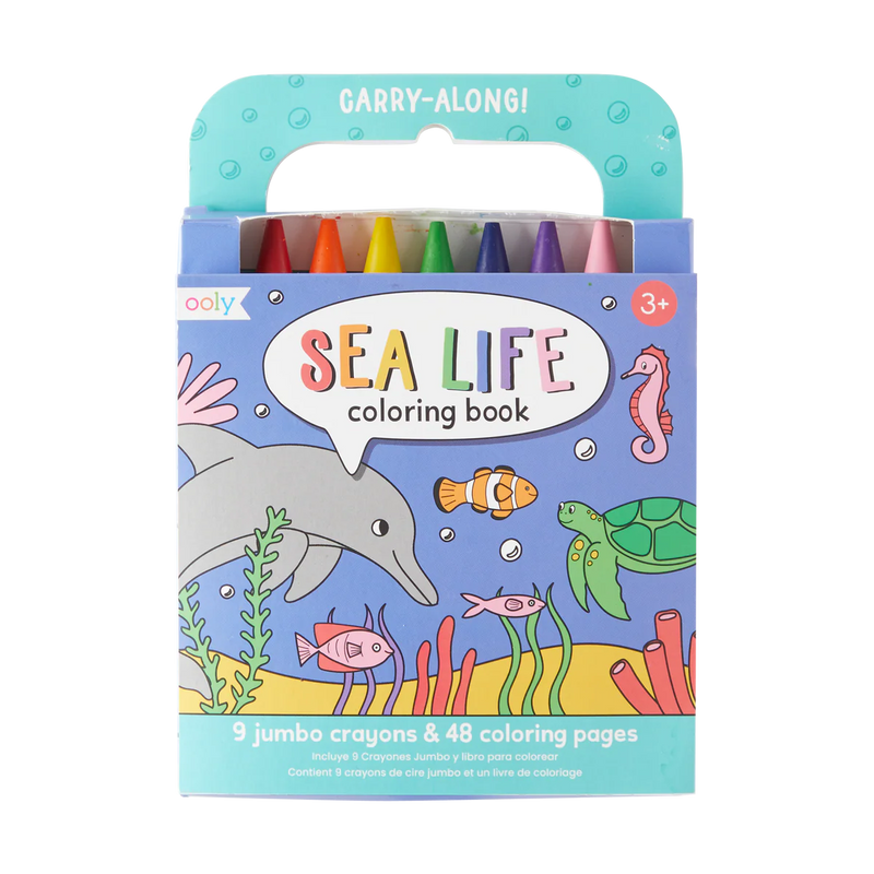 Ooly Sea Life Coloring Book