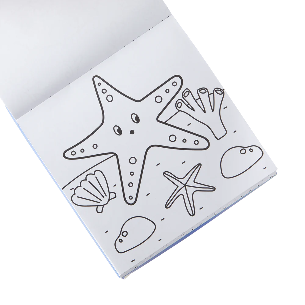 Carry Along! Sea Life coloring book