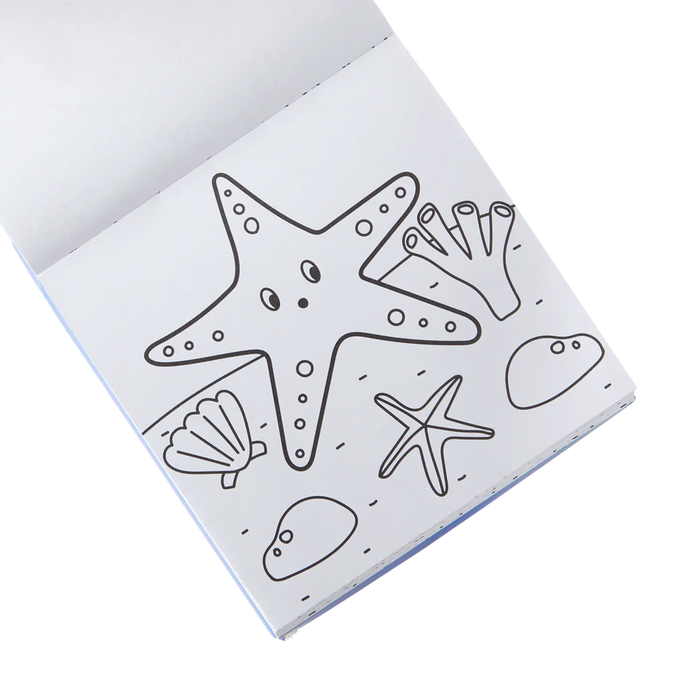 Carry Along! Sea Life coloring book