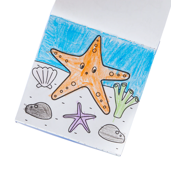Carry Along! Sea Life coloring book