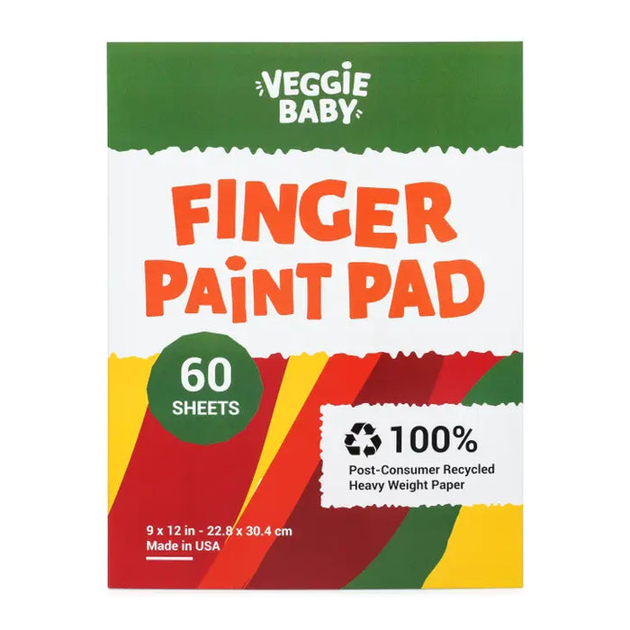 Veggie Baby Finger Paint Paper Pad