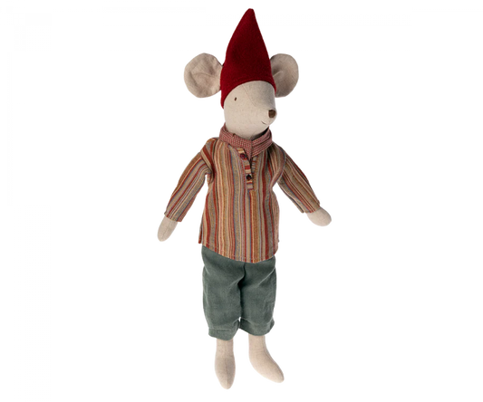 Medium Christmas Mouse, Boy - Scarf
