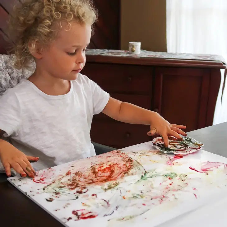 Veggie Baby Finger Paint