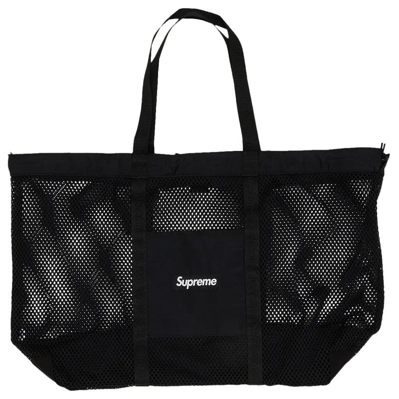 Mesh Tote Bag - Black