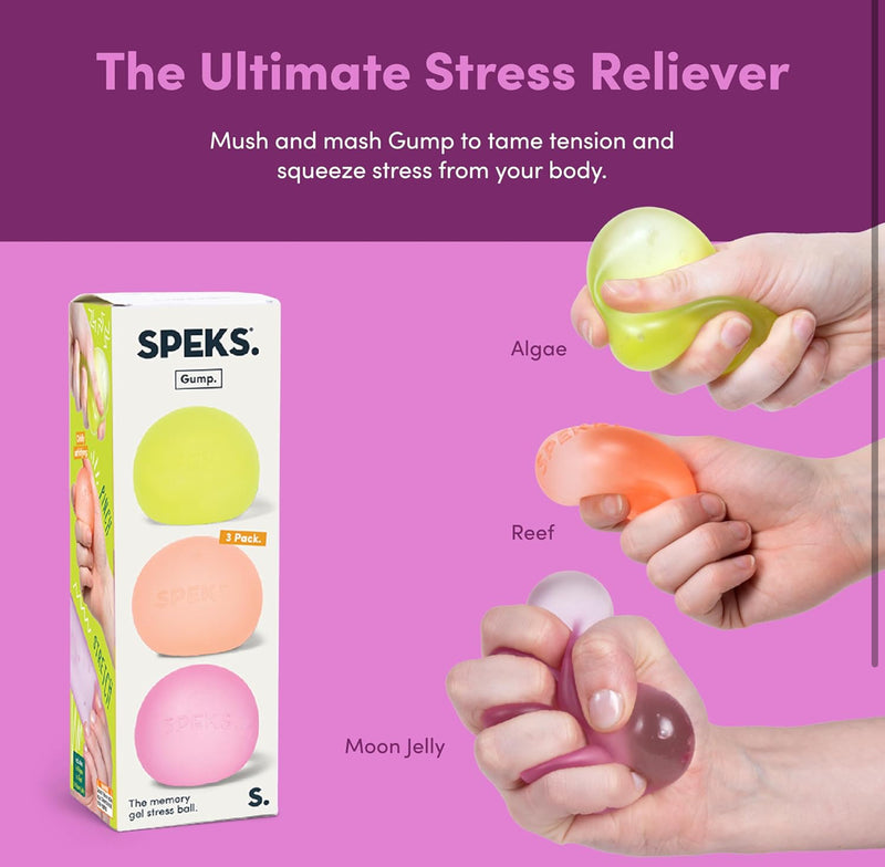 SPEK Stress Ball Original 3PK (Warm Set)