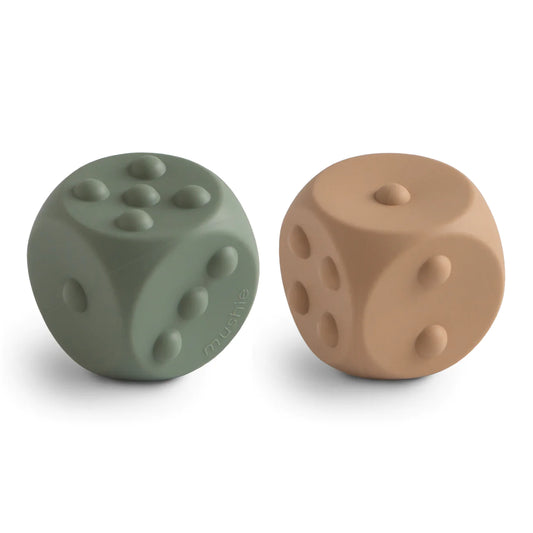 Dice Press Toy 2-Pack (Dried Thyme/Natural)