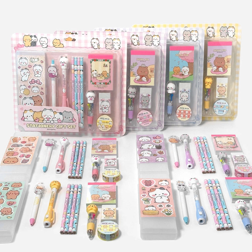 Stationery Gift Set - 4 Colors