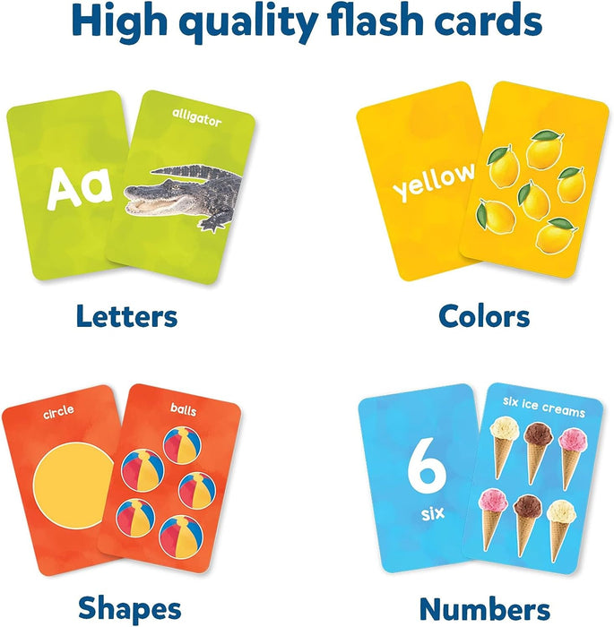 Flash Cards for Toddlers - Letters, Numbers, Shapes & Colors