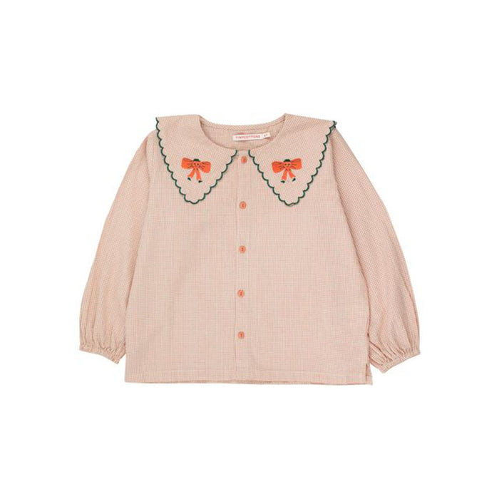 Bow Scallped Collar Blouse (Only 10y)