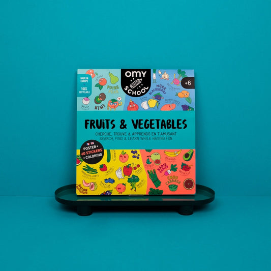 Fruits and Vegetables Poster OMY School