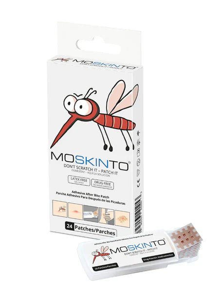 5 x Moskinto 24ct : The Original Itch Relief Patch