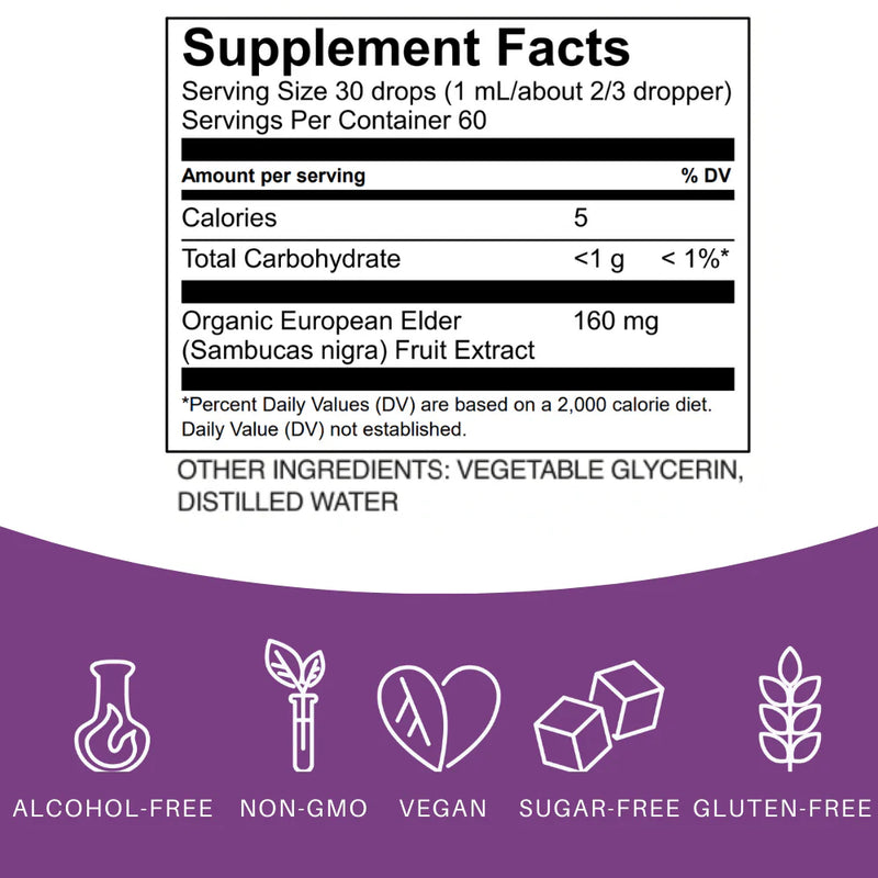 Elderberry Drops 2 fl oz