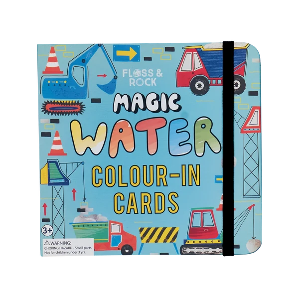 Magic colour-in cards: Construction