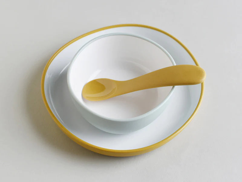 BONBO Fork & Spoon (Yellow)