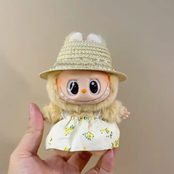 Labubu Outfit - Flower Top with Hat