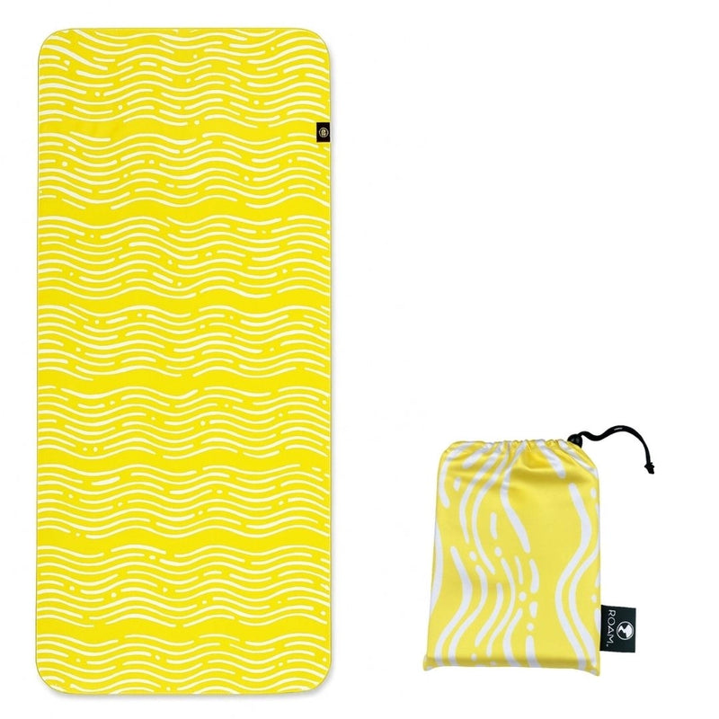 FULL UPF50+ Sunscreen Towel (Yellow Wave)