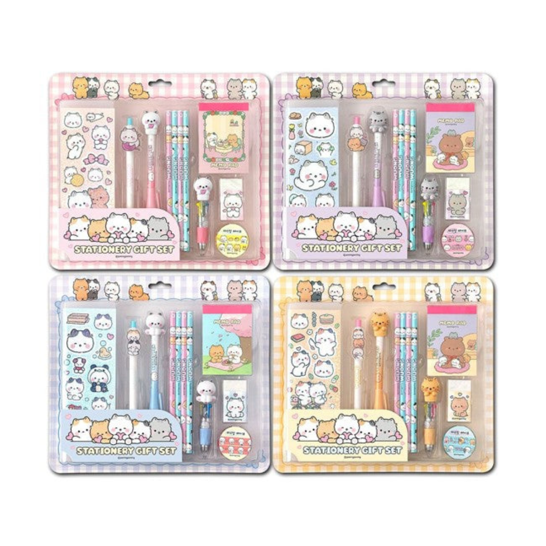 Stationery Gift Set - 4 Colors