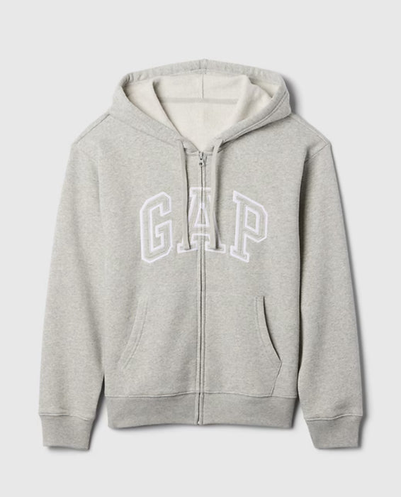 클래식 우먼 후드 자켓 (그레이)