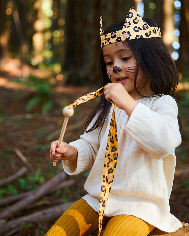 Mini Cheetah Wooden Streamer