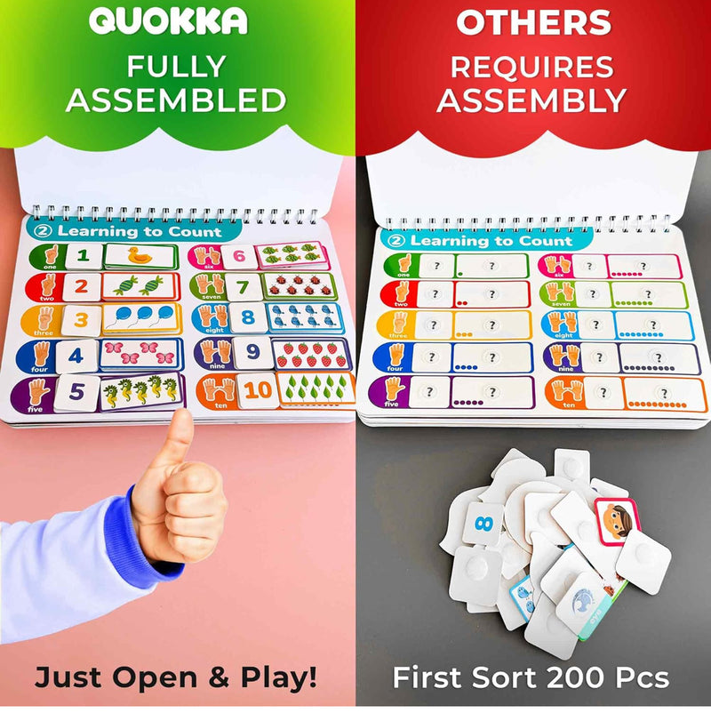 Montessori Busy Book for Toddlers