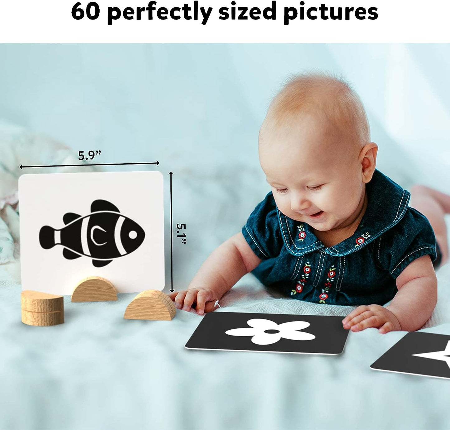 Flash Cards for Babies & Infants - High Contrast