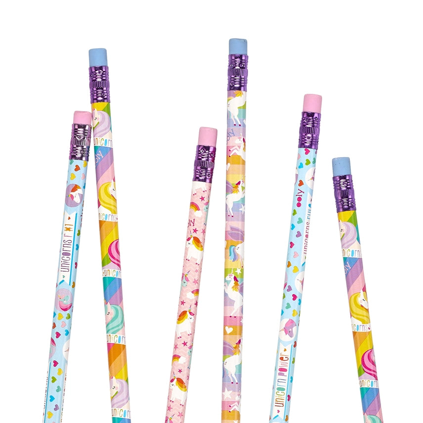 Unique Unicorns Pencils - Set of 12