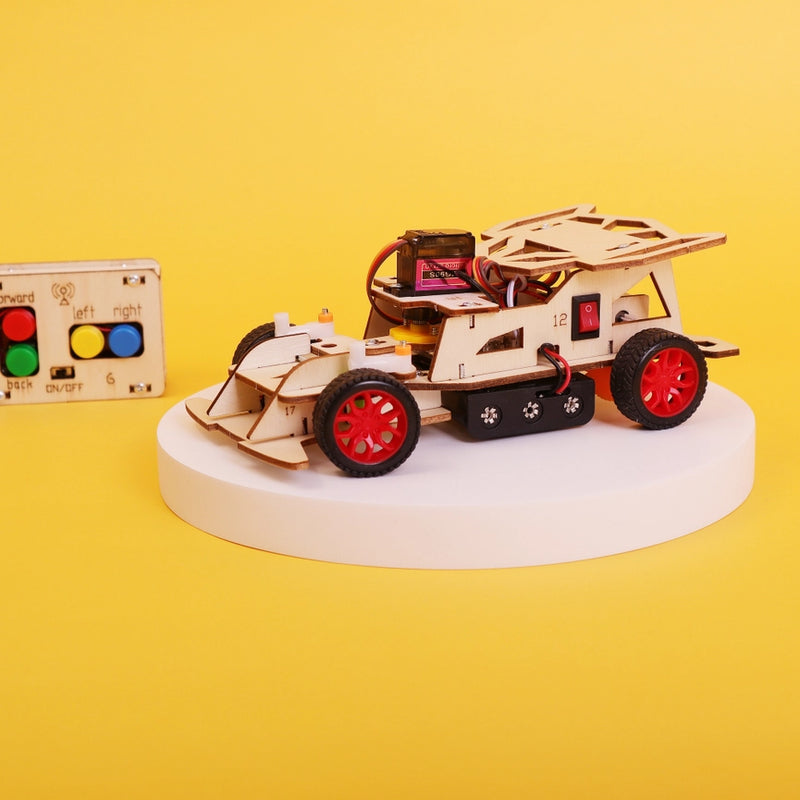 Steering Remote Controlled Car Diy Kit