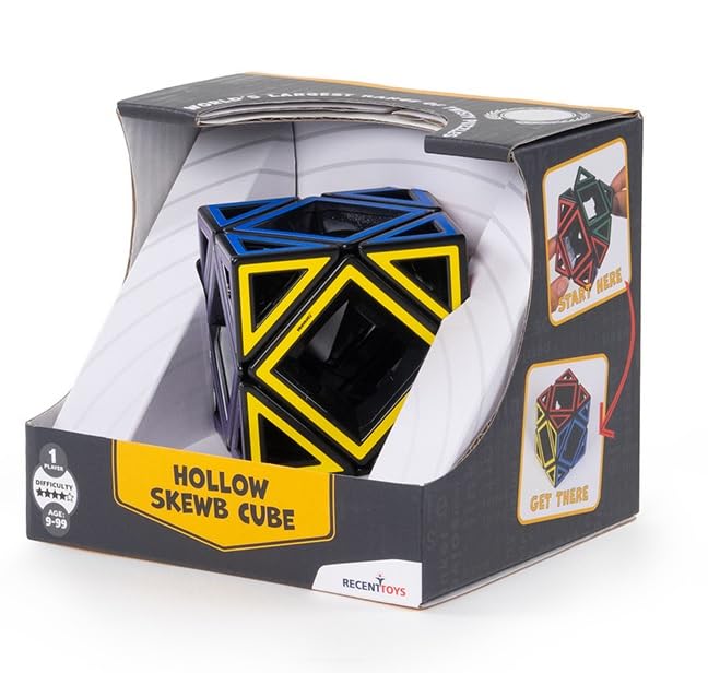 Meffert's Hollow Skewb Cube - Original Brainteaser